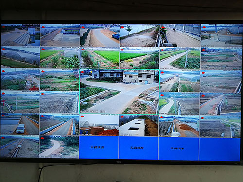 九龍蔬菜園中維世紀500W監(jiān)控系統(tǒng)